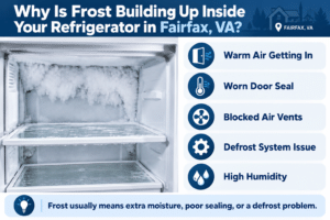 Frost In Refrigerator